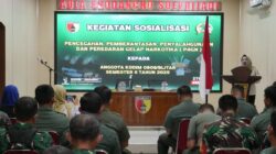 Wujudkan Lingkungan TNI Bersih Narkoba, Kodim 0808/Blitar Laksanakan P4GN