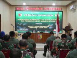 Wujudkan Lingkungan TNI Bersih Narkoba, Kodim 0808/Blitar Laksanakan P4GN