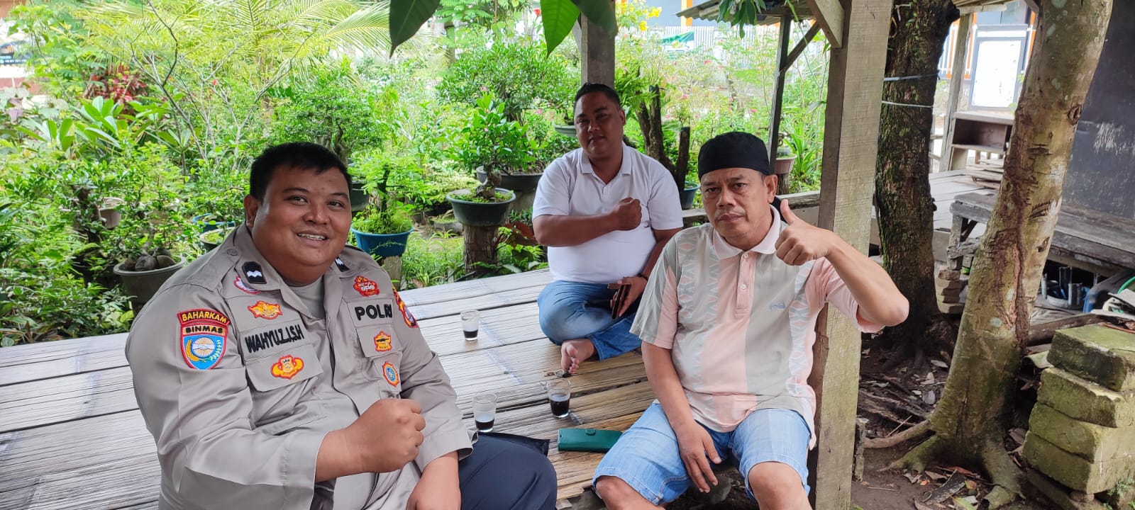 Berikan Edukasi Kamtibmas, Bhabinkamtibmas Polsek Rangkasbitung Polres Lebak Sambangi Warga Kampung Pasir Ona