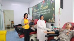 Polda Banten dan Jajaran Gelar Bakti Sosial dan Donor Darah Dalam Rangka Menyambut Perayaan Natal 2025