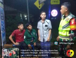 KOMUNIKASI SOSIAL (KOMSOS) MALAM KORAMIL 420-06/MUARA SIAU BERJALAN AMAN DAN LANCAR