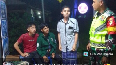 KOMUNIKASI SOSIAL (KOMSOS) MALAM KORAMIL 420-06/MUARA SIAU BERJALAN AMAN DAN LANCAR