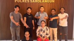 Pamer Emas Curian di Medsos, Sepasang Kekasih Asal Pemusiran Mandiangin, Ditangkap Tim Macan Pseko Polres Sarolangun.
