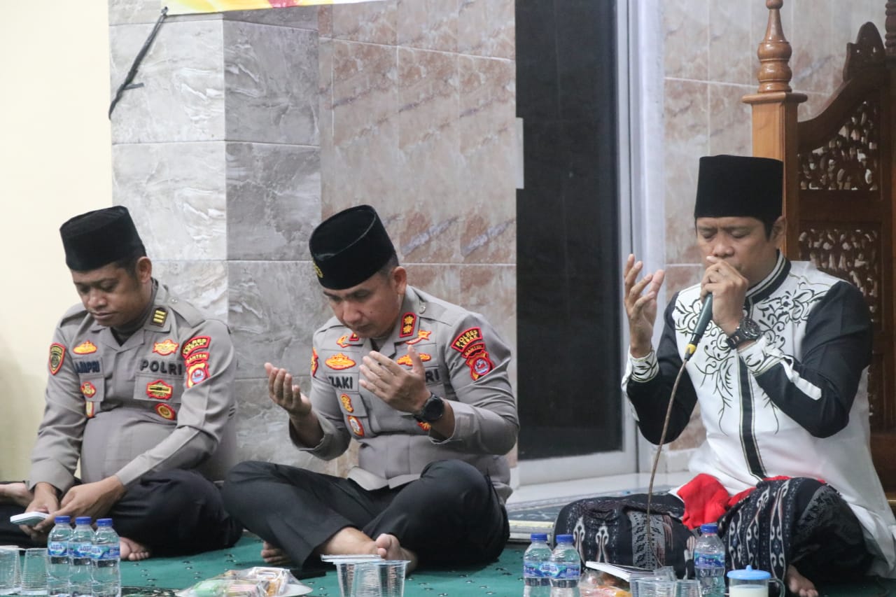 Jelang Tahun Baru 2026, Polres Lebak Gelar Do’a Bersama dan Santunan Anak Yatim