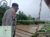 Polsek Rangkasbitung Polres Lebak Pantau Debit Air Sungai Ciberang dan Sungai Ciujung