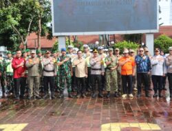 Kapolres Lebak Pimpin Apel Gelar Pasukan Operasi Lilin Maung 2025
