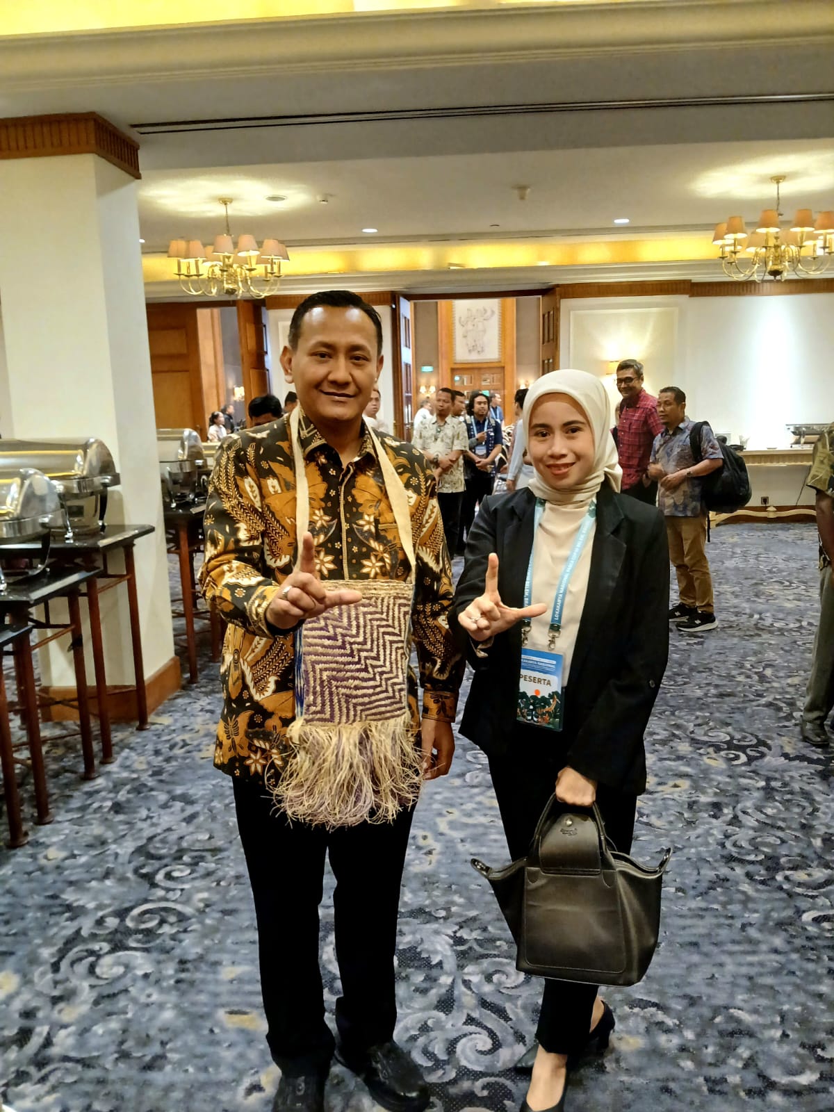 Kesatuan sesepuh adat Cisitu Banten kidul mengikuti lokakarya Nasional.