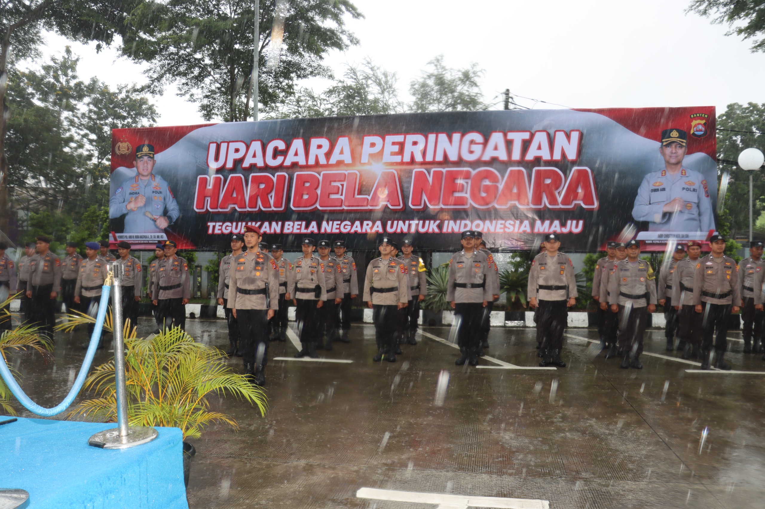 Polresta Tangerang Polda Banten Gelar Upacara Peringatan Hari Bela Negara ke-77 Tahun 2025