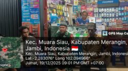 Komsos Malam Koramil 420-06/Muara Siau Pererat Silaturahmi dengan Warga
