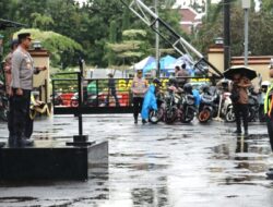 Polres Metro Depok Apel Gelar Pasukan Operasi Lilin Jaya 2025.