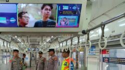 Kapolsek Rangkasbitung Polres Lebak Pimpin Apel Pagi Di Depan Stasiun KAI Rangkasbitung PAM Nataru 2025-2026