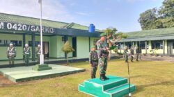 Upacara Mingguan Kodim 0420/Sarko Berlangsung Khidmat, Tunjukan Kedisiplinan Prajurit