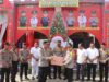 Pastikan Kesiapan Personil, Kapolres Sarolangun Cek Pos Yan dan Pos Pam Natal dan Tahun Baru 2026 Kabupaten Sarolangun.