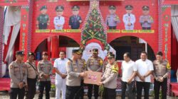 Pastikan Kesiapan Personil, Kapolres Sarolangun Cek Pos Yan dan Pos Pam Natal dan Tahun Baru 2026 Kabupaten Sarolangun.