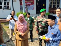 Babinsa Sunyaragi Hadiri dan Monitor Grand Opening Gerai Sembako Koperasi Merah Putih