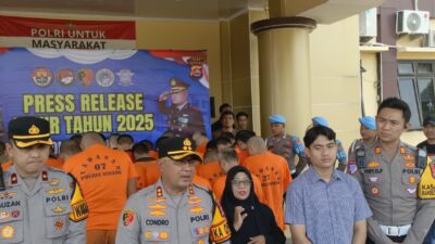 Kapolres Serang  AKBP Condro Sasongko Paparkan Berbagai Capaian Signifikan Polres Serang