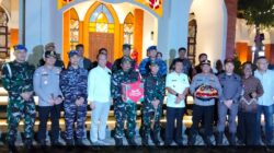 Dandim 0614/Kota Cirebon Bersama Wali Kota dan Forkopimda Monitoring Kesiapan Pengamanan Ibadah Natal 2025
