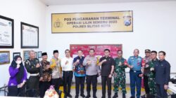Dandim 0808/Blitar Bersama Forkopimda Kota Blitar Cek Sejumlah Gereja Dan Pos Nataru