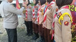 Kapolres Serang AKBP Condro Sasongko Melakukan Peninjauan Pospam Nataru.