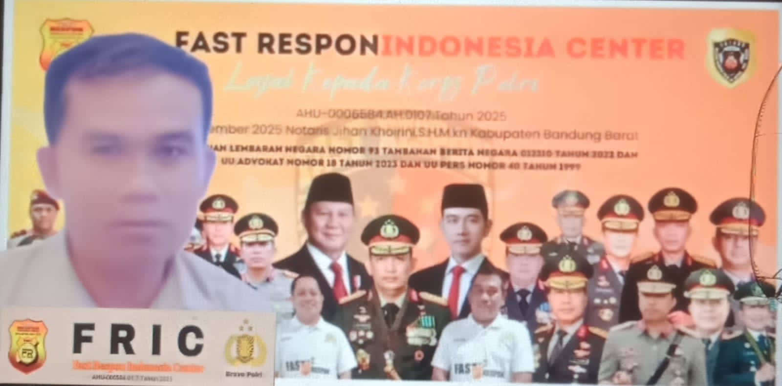 Ketua FRIC Lebak : Berikan Tindak Tegas Sesuai Aturan Yang Berlaku Bagi Pelaksna Usaha Dapur MBG Yang Tidak Sesuai SOP