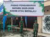 Kodim 0724/Boyolali Siagakan Seluruh Personel dan Dirikan Pospam Pastikan Nataru 2025–2026 Aman dan Kondusif