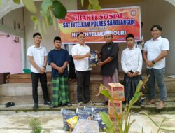 Peringati Hari Jadi Fungsi Intelkam Polri, Sat Intelkam Polres Sarolangun Gelar Bakso di Ponpes Gunung Jati Siliwangi.*