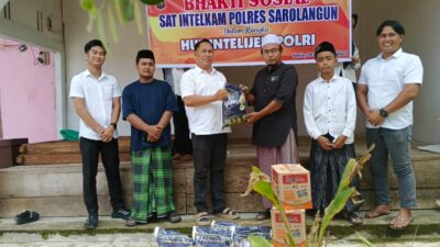 Peringati Hari Jadi Fungsi Intelkam Polri, Sat Intelkam Polres Sarolangun Gelar Bakso di Ponpes Gunung Jati Siliwangi.*