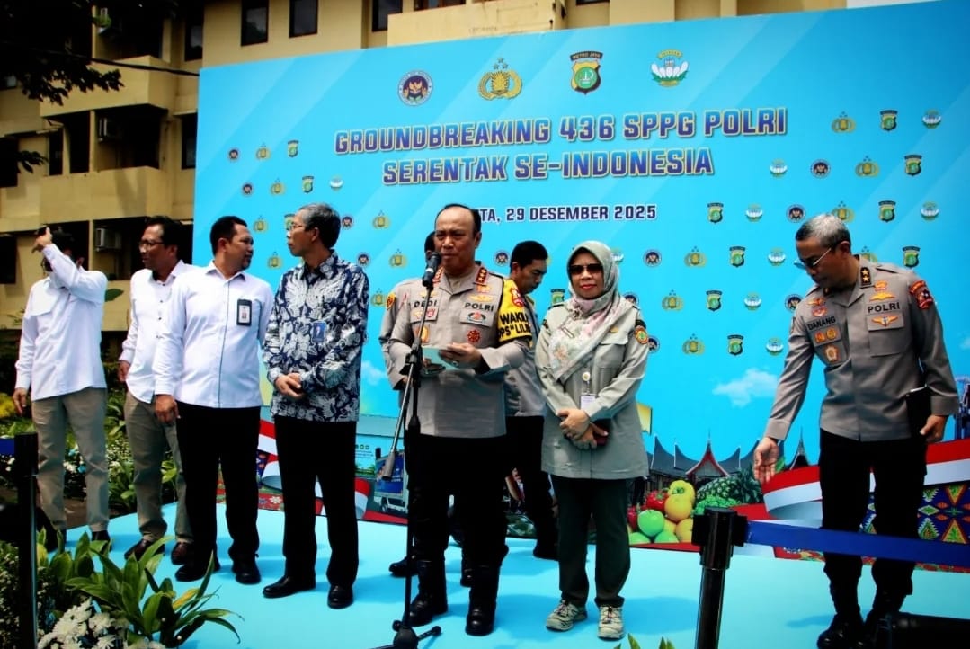 Kapolres Metro Tangerang Kota Hadiri Groundbreaking SPPG Polri Serentak Nasional