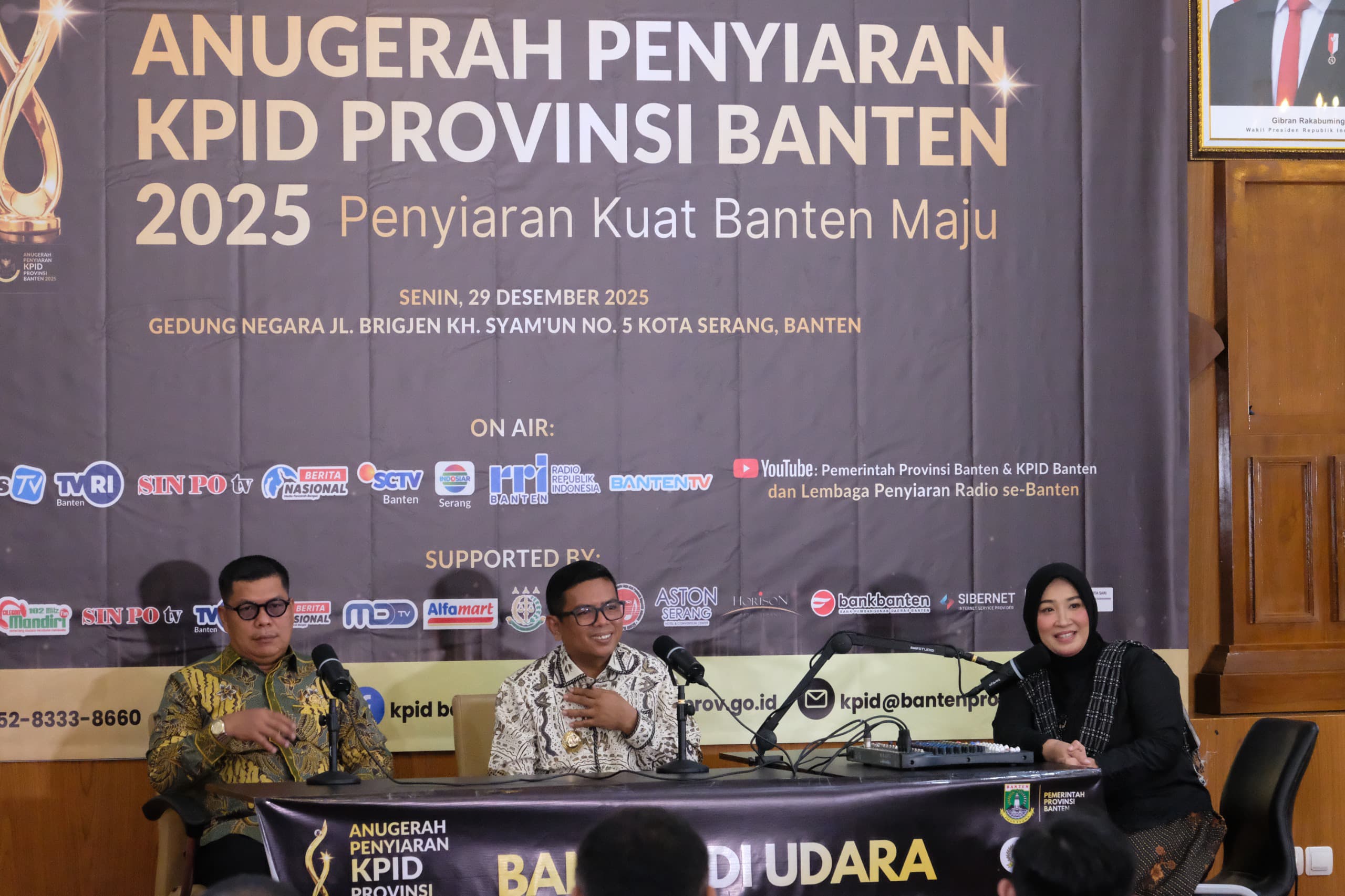 Polda Banten Hadiri Anugerah Penyiaran KPID Provinsi Banten 2025