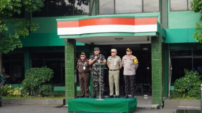 Kodim 0502/Jakarta Utara Gelar Patroli Gabungan Tiga Pilar Jelang Pergantian Tahun