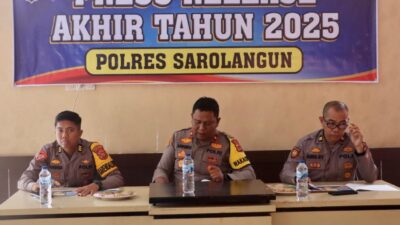 Capaian Akhir Tahun: Polres Sarolangun Ungkap 442 Kasus Kejahatan dan Narkoba Sepanjang 2025.