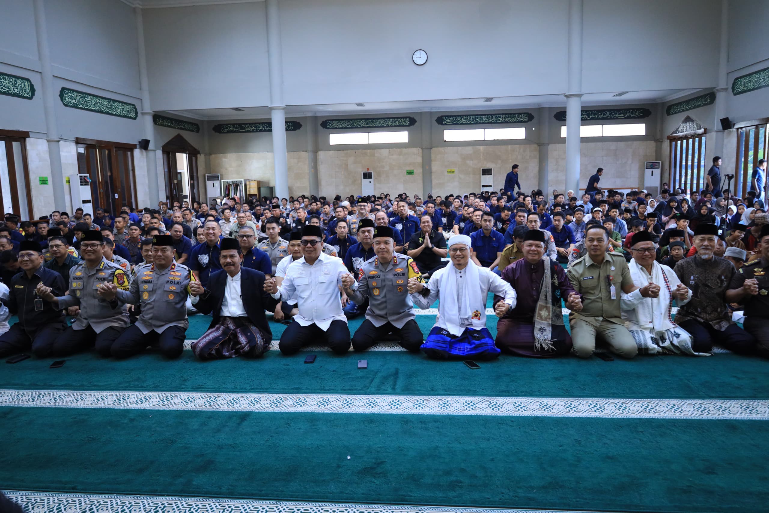 Dalam Rangka Pengamanan Operasi Lilin Maung 2025, Polda Banten Gelar Istighosah dan Doa Bersama