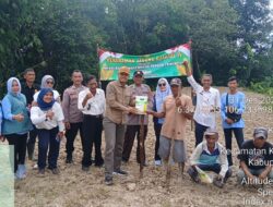 Polsek Rangkasbitung Tanam Jagung Hibrida Dukung Ketahanan Pangan Nasional Bersama Forkopimcam Kecamatan Kalanganyar