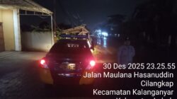 Personil Polsek Rangkasbitung Polres Lebak Melaksnakan Giat Patroli Dialogos Ke Seputaran Jalan Maulana Hasanudin