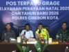 Dandim 0614/Kota Cirebon Dampingi Wali Kota Laksanakan Patroli Malam Pergantian Tahun Baru 2026