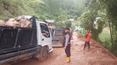 Respon Cepat Polisi dan TNI di Aceh Tengah, Longsor Susulan di Jalur Takengon–Bintang Berhasil Ditangani