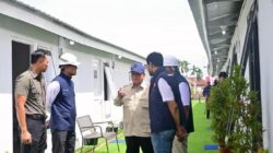 Presiden Prabowo Tinjau Pembangunan Rumah Hunian Danantara di Aceh Tamiang