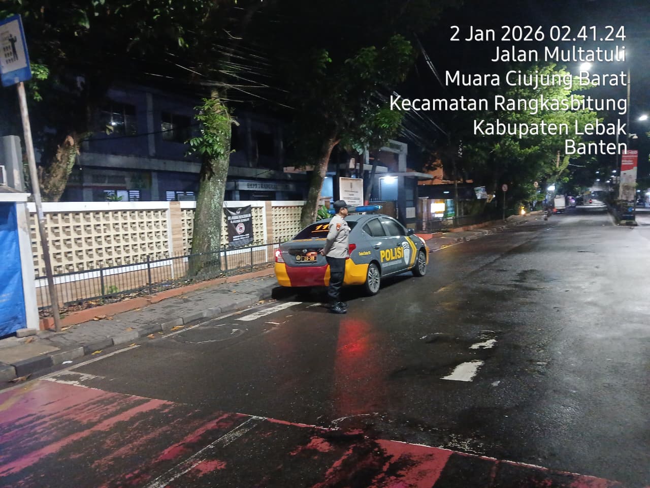 Antisipasi Gangguan Kamtibmas,Kspkt I Polsek Rangkasbitung Polres Lebak Melaksanakan Giat Patroli Dialogis
