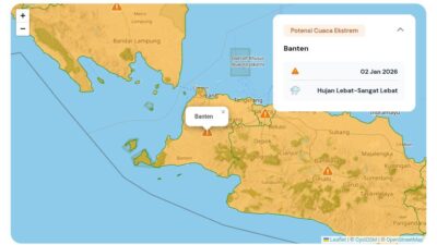 Polda Banten Imbau Masyarakat Tetap Waspada, BMKG Prediksi Hujan Sedang hingga Lebat di Sejumlah Wilayah