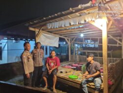 Kspkt III Polsek Rangkasbitung Polres Lebak Patroli Dialogis Ke Pemukiman Temui Warga Di Pos Ronda Situ Leutik
