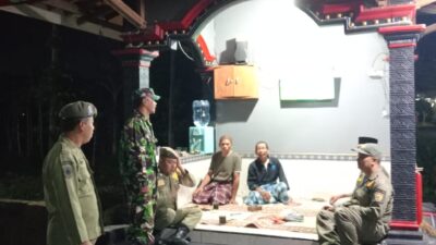 Babinsa Musuk Bersama Warga Gelar Patroli Malam, Perkuat Siskamling dan Rasa Aman di Tamansari
