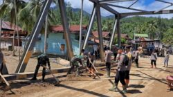 TNI–Polri Kompak Pulihkan Fasilitas Ibadah dan Jalan Nasional Pascabencana Alam di Lumut Aceh Tengah