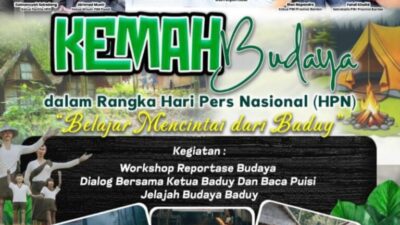 PWI Banten dan Pemkab Lebak Gelar Kemah Budaya HPN 2026