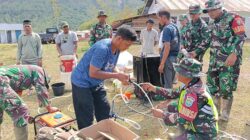 Kodim 0106/Aceh Tengah Salurkan Bantuan Mesin RO Dan Sembako untuk Warga Terdampak Pascabencana