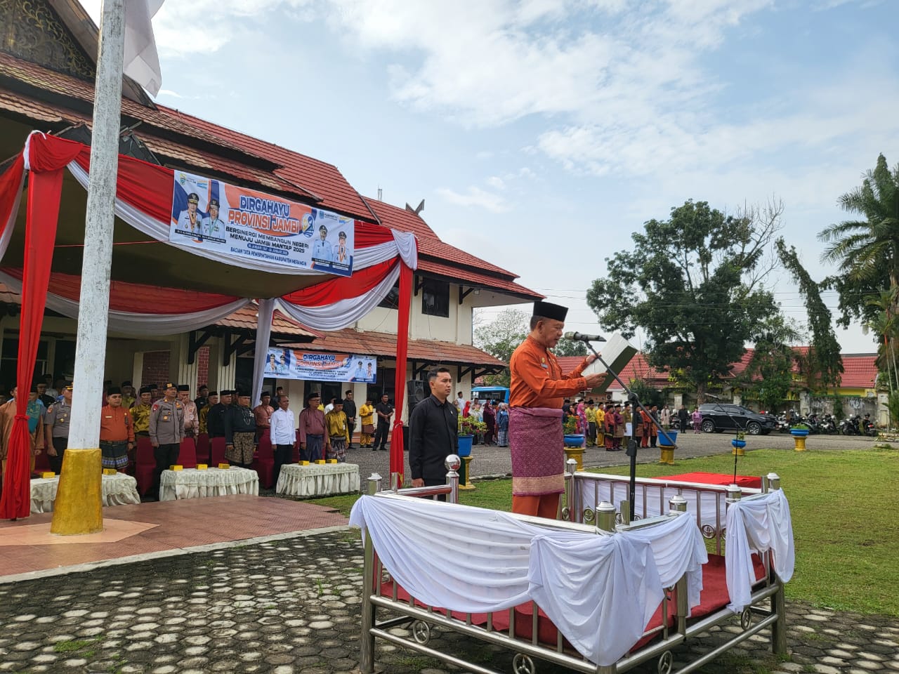 Peringati HUT ke-69 Provinsi Jambi, Wabup A. Khafidh Ajak Masyarakat Bersatu Bangun Daerah