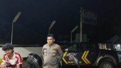 Kanit Binmas dan anggota melaksanakan Patroli C3 di Wilkum Polsek Leuwidamar