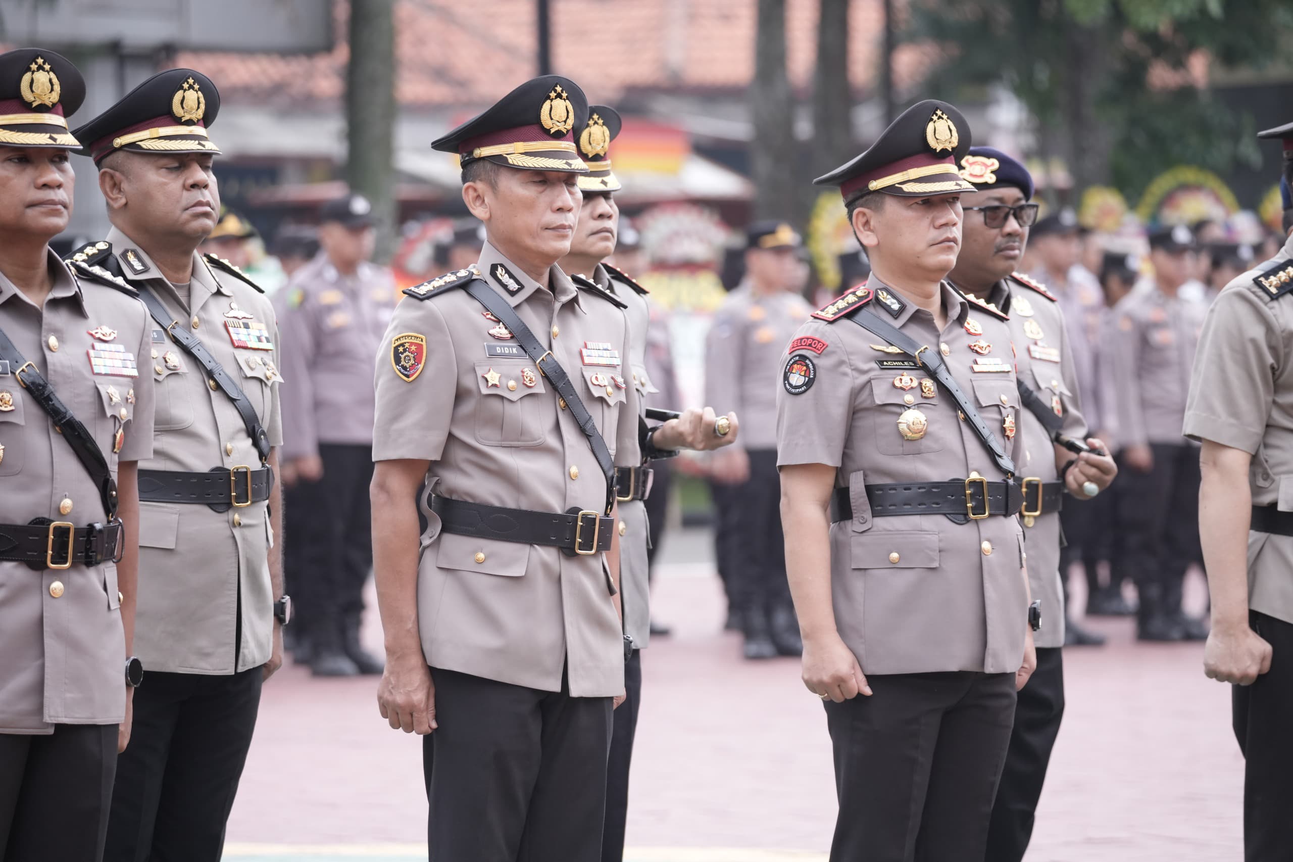Tour of Duty, Belasan Pejabat Polda Banten Berganti Posisi