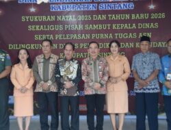 Hadiri Pisah Sambut Kadis Dikbud, Bupati Sintang Minta Siapkan Data Pendidikan Di Kabupaten Sintang