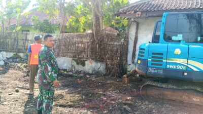 Babinsa Kesenden Monitoring Progres Pembangunan KDKMP Kel.Kesenden.