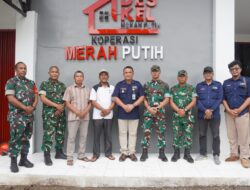 Tinjau Progres KDKMP, Wadirut PT Agrinas Pangan Nusantara Apresiasi Kinerja Kodim 0724/Boyolali